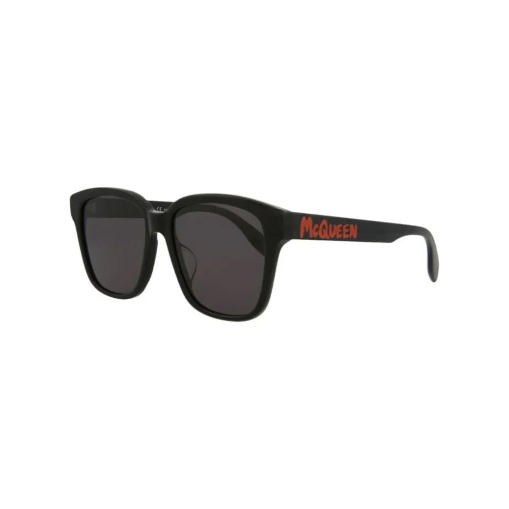 Alexander McQueen Square-Frame Acetate Sunglasses